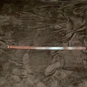 NIXON Men’s large brown leather belt